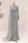 İnci Detay Dantel Nerissa Abiye - Mint - MN-5968