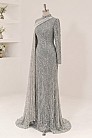İnci Detay Dantel Nerissa Abiye - Mint - MN-5968