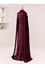 Dior Abiye - Bordo - MN-6000