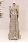 Korse Formlu Elira Abiye - Gold - MN-5388