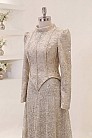 Korse Formlu Elira Abiye - Gold - MN-5388