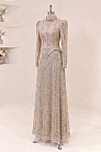 Korse Formlu Elira Abiye - Gold - MN-5388