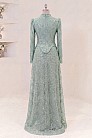Korse Formlu Elira Abiye - Mint - MN-5390